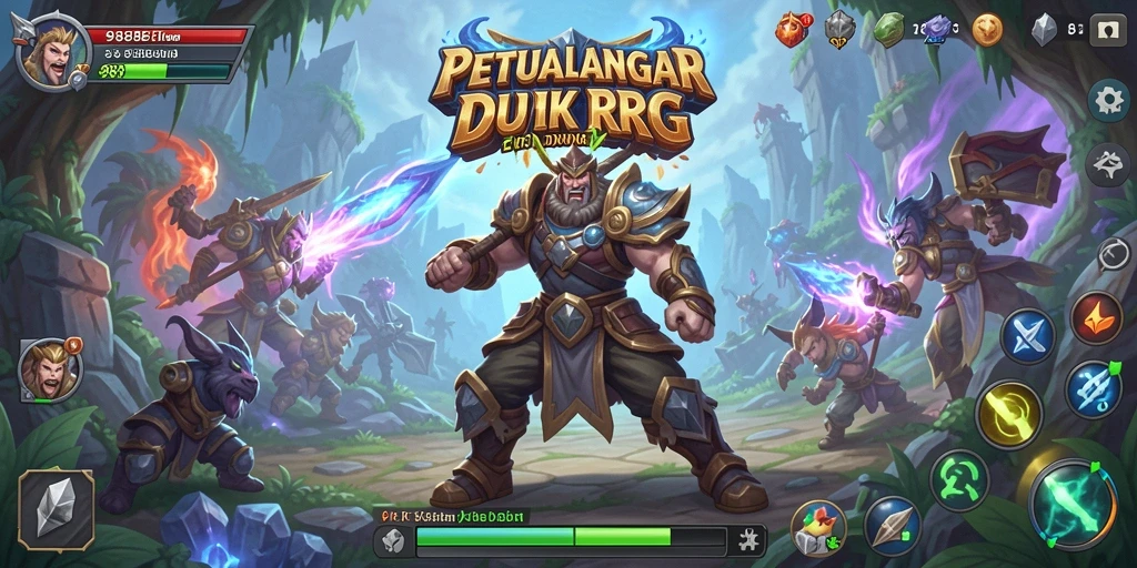 Tampilan gameplay seru dari <strong>988BET</strong> yang menampilkan petualangan karakter.