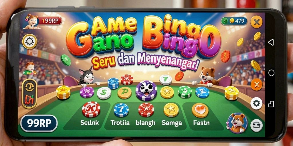 Tangkapan layar gameplay Bingo di 99RP yang seru.