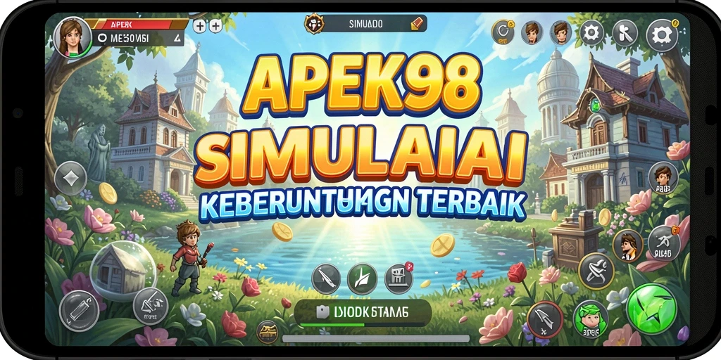 Tampilan gameplay APEK88 dengan elemen simulasi yang menarik.