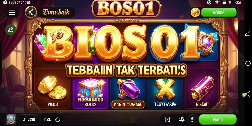 Tampilan gameplay menarik dari game Slot BOS01.