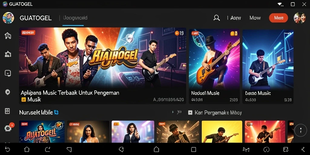 Tampilan gameplay yang menyenangkan dan mendalam di GUATOGEL.