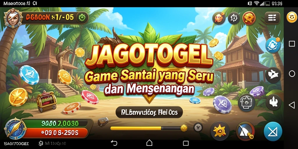 Tampilan gameplay JAGOTOGEL yang menarik dan penuh warna.