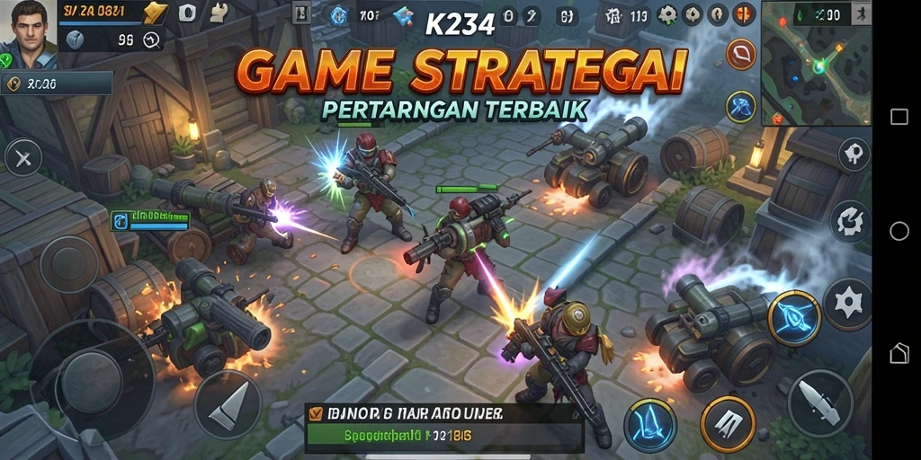 Tampilan gameplay K234 yang mendebarkan dengan strategi pertempuran intens.