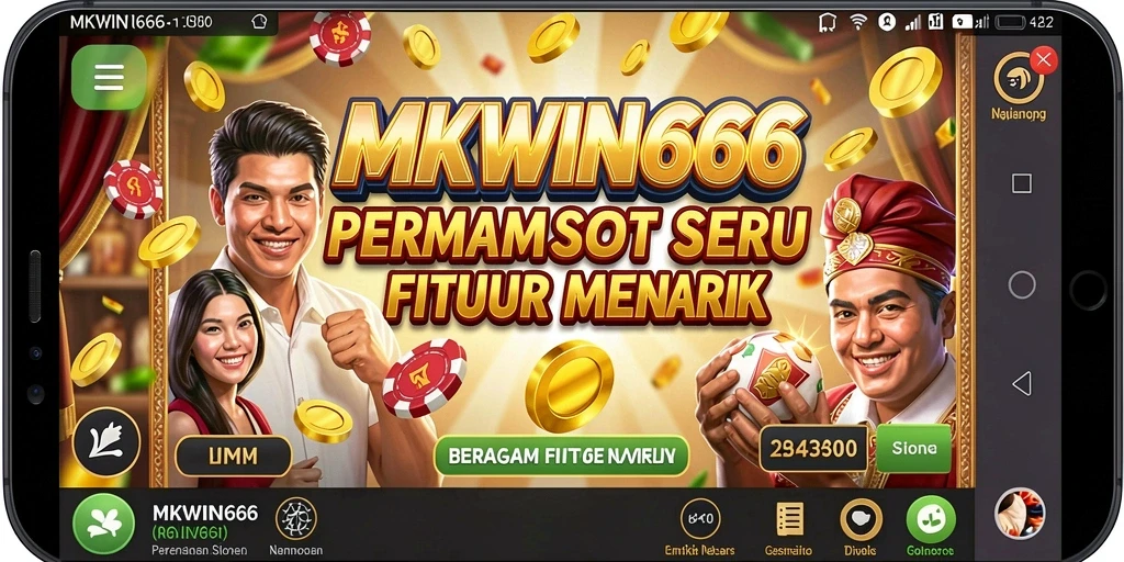 Screenshot gameplay MKWIN666 menunjukkan aksi slot yang mendebarkan.