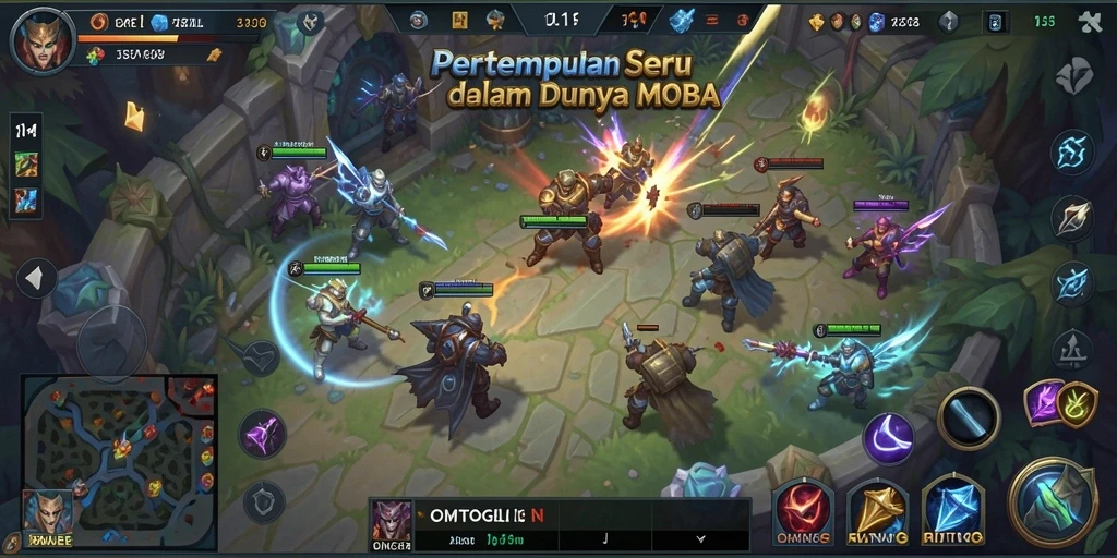 Tampilan seru dari gameplay OMTOGEL yang mengesankan.