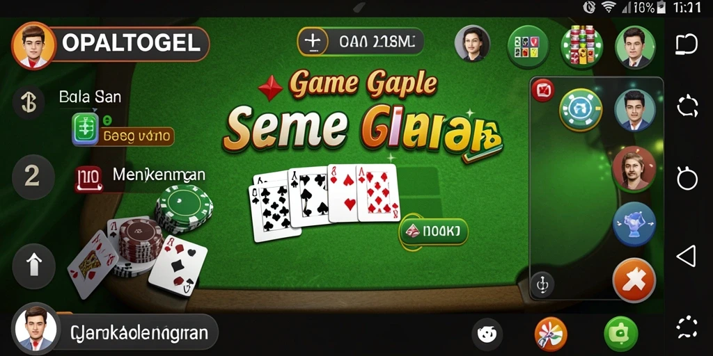 Tampilan gameplay seru dari OPALTOGEL yang penuh tantangan.