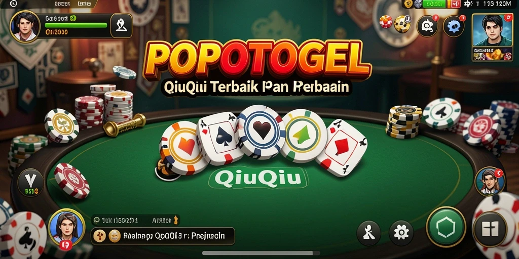 Screenshot permainan QiuQiu menunjukkan aksi seru di <strong>POPOTOGEL</strong>.