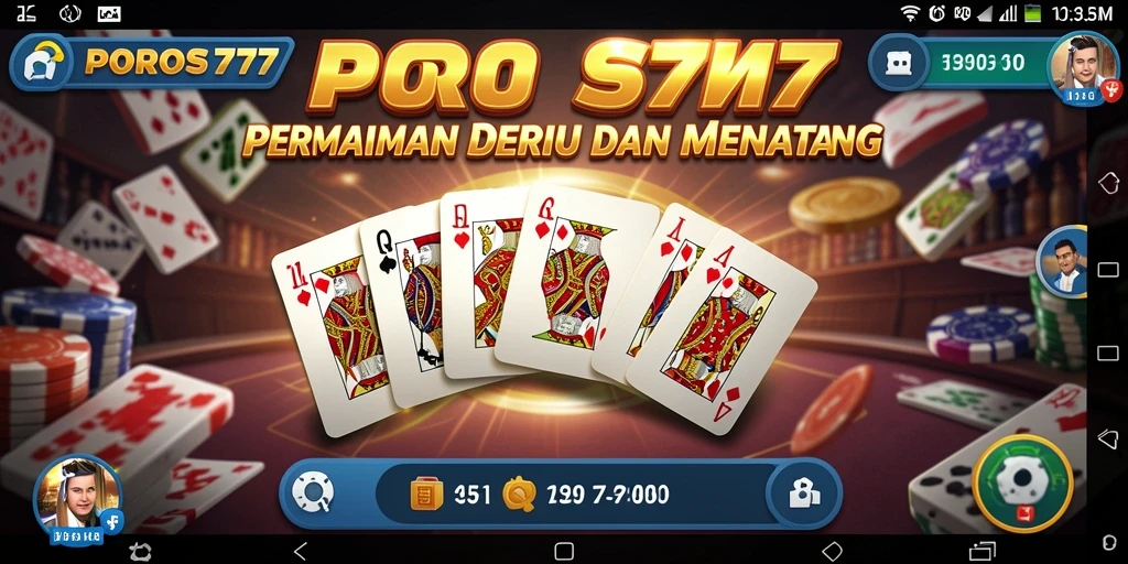 Tampilan gameplay seru dan interaktif di POROS77.