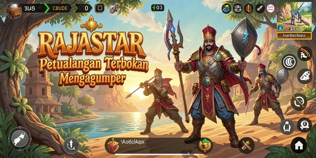 Gameplay RAJASTAR yang menakjubkan dalam dunia Open World.
