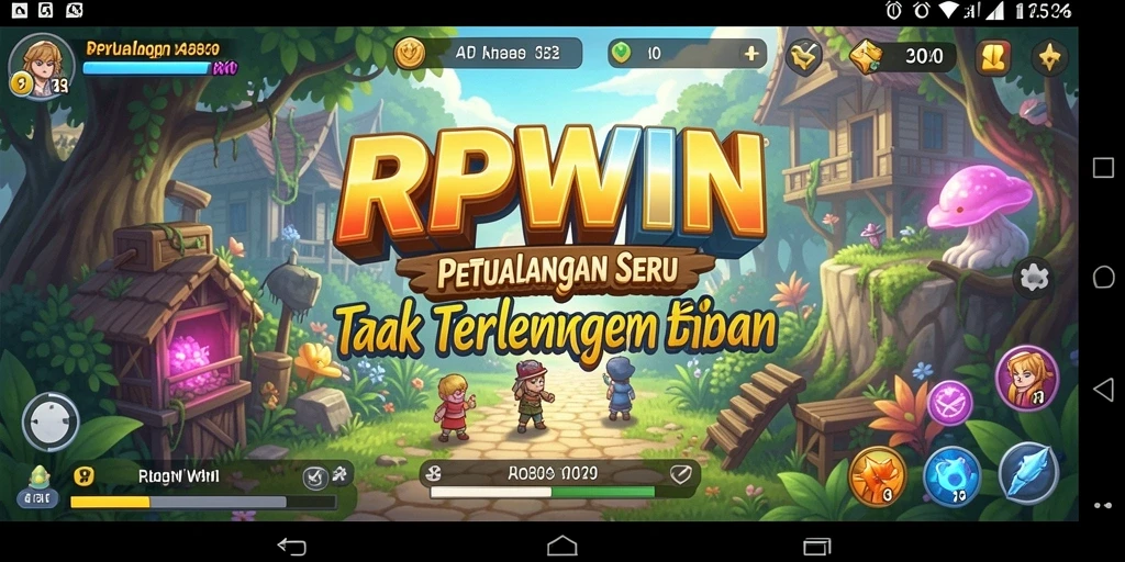 Gameplay RPWIN yang mendebarkan dan penuh petualangan.