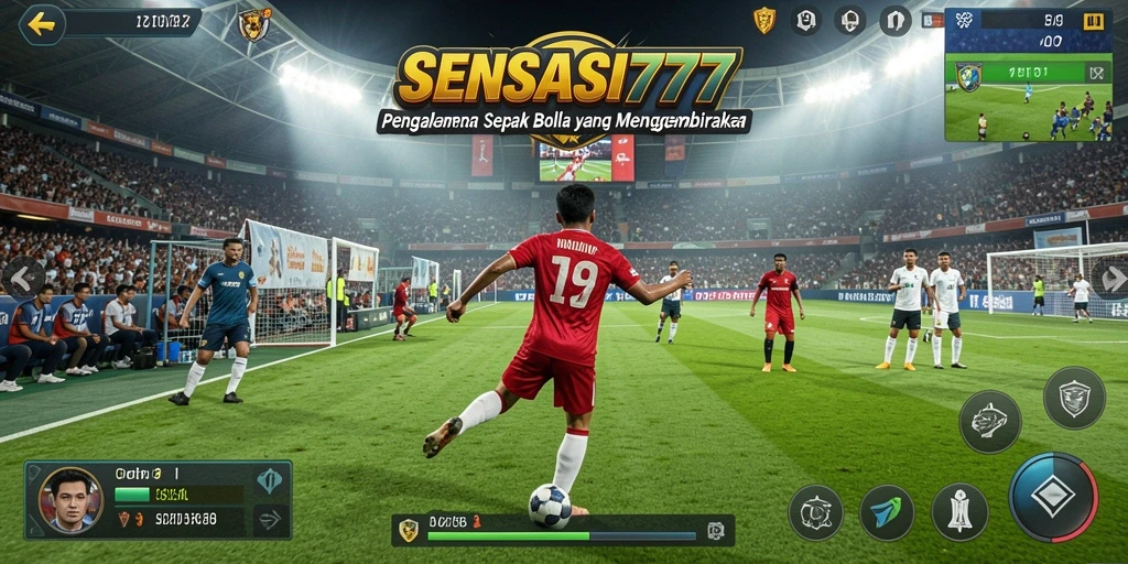Tampilan gameplay SENSASI777 yang menegangkan dan mendebarkan.