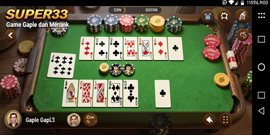 Tampilan gameplay SUPER33 yang menegangkan dan seru.