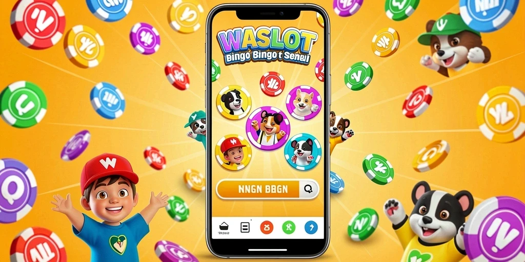 Tampilan gameplay menegangkan dalam permainan Bingo WASLOT.